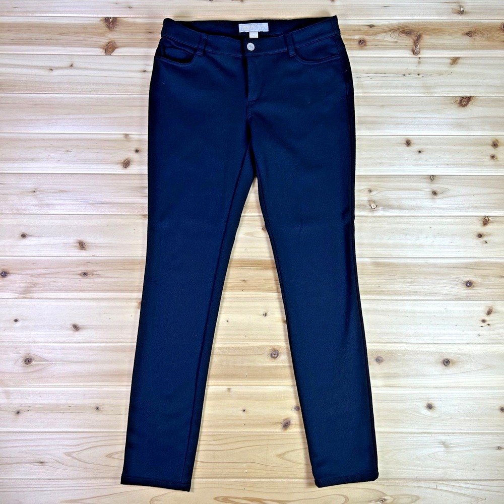 Michael Kors Pants Womens 4 Black Skinny Low Rise Dress Pants